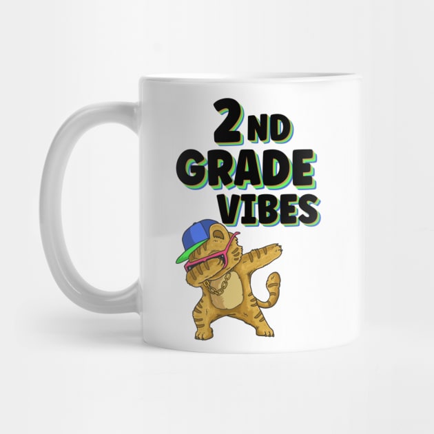 Second grade vibes - gift for second grade student by MerchByThisGuy